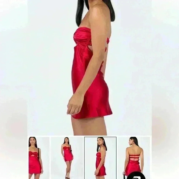 NWOT Princess Polly strapless size 2 and 4 mini dress. - Picture 3 of 10